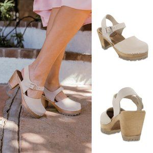 Free People MIA Abba  Suede Clog Size 38 NWOT $129